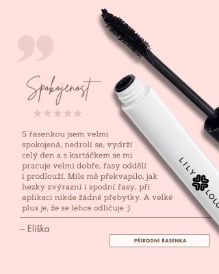 „Vydrží celý den, ale večer ji snadno odlíčíte.“ Tak mluví o naší přírodní řasence zákaznice Eliška. Upřímně, není to...