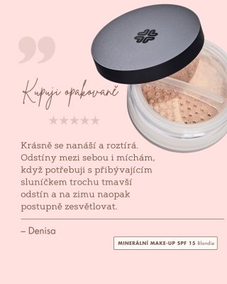 ✨ Make-up, který se mění spolu s vámi. ☀️ V létě dodá zdravý tón, 🍂 na podzim jemnost. Přesně tak, jak to popsala naše...