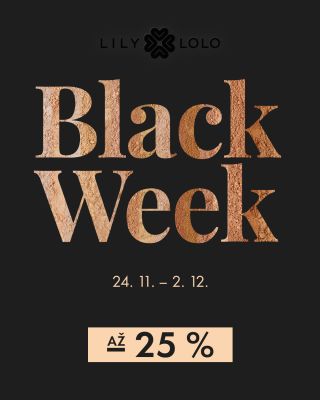 Black Week je tady! Vše, co máte rádi, teď pořídíte s exkluzivní slevou až 25 % s kódem: BW20 Pospěšte si, akce platí jen...